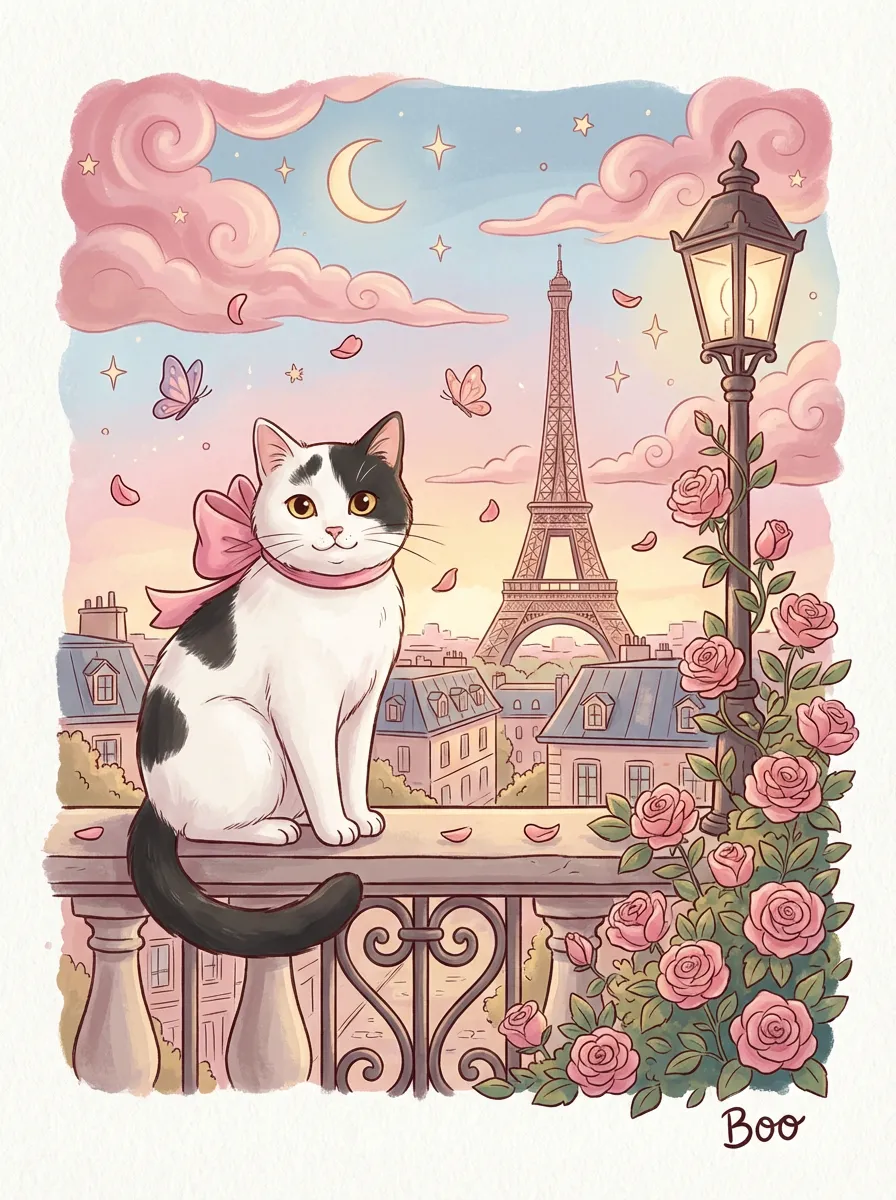 Boo's Parisian Reverie