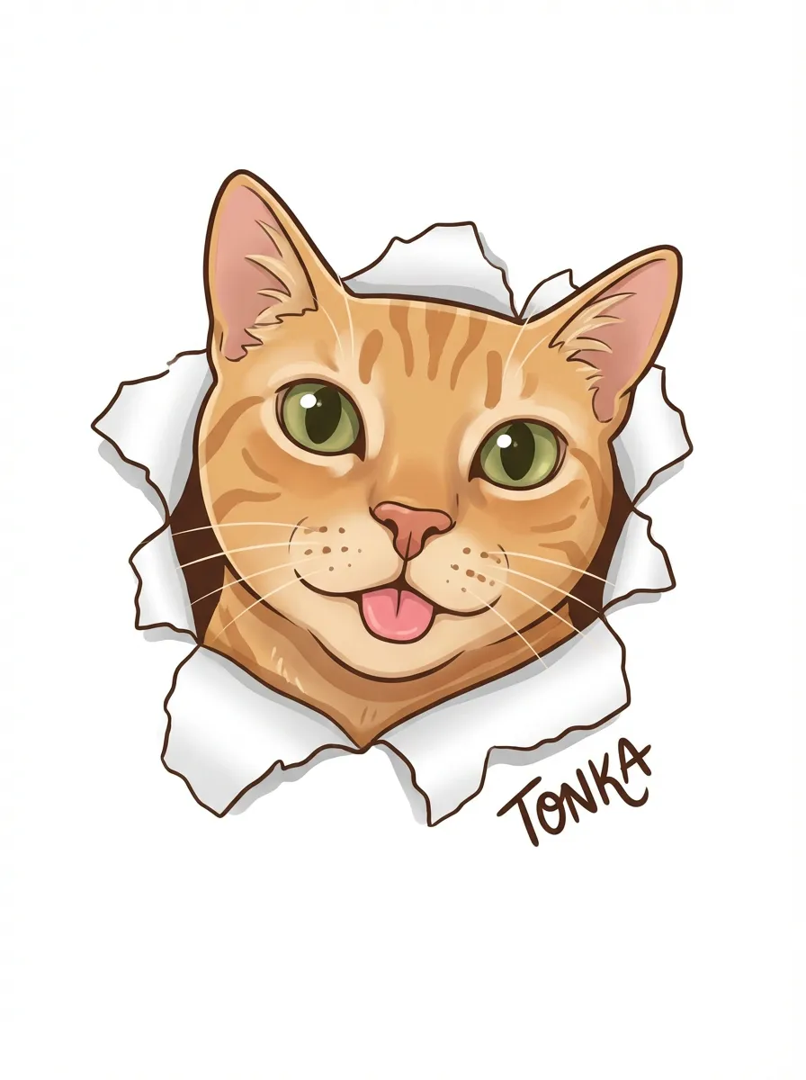 Tonka's Whimsical Emergence