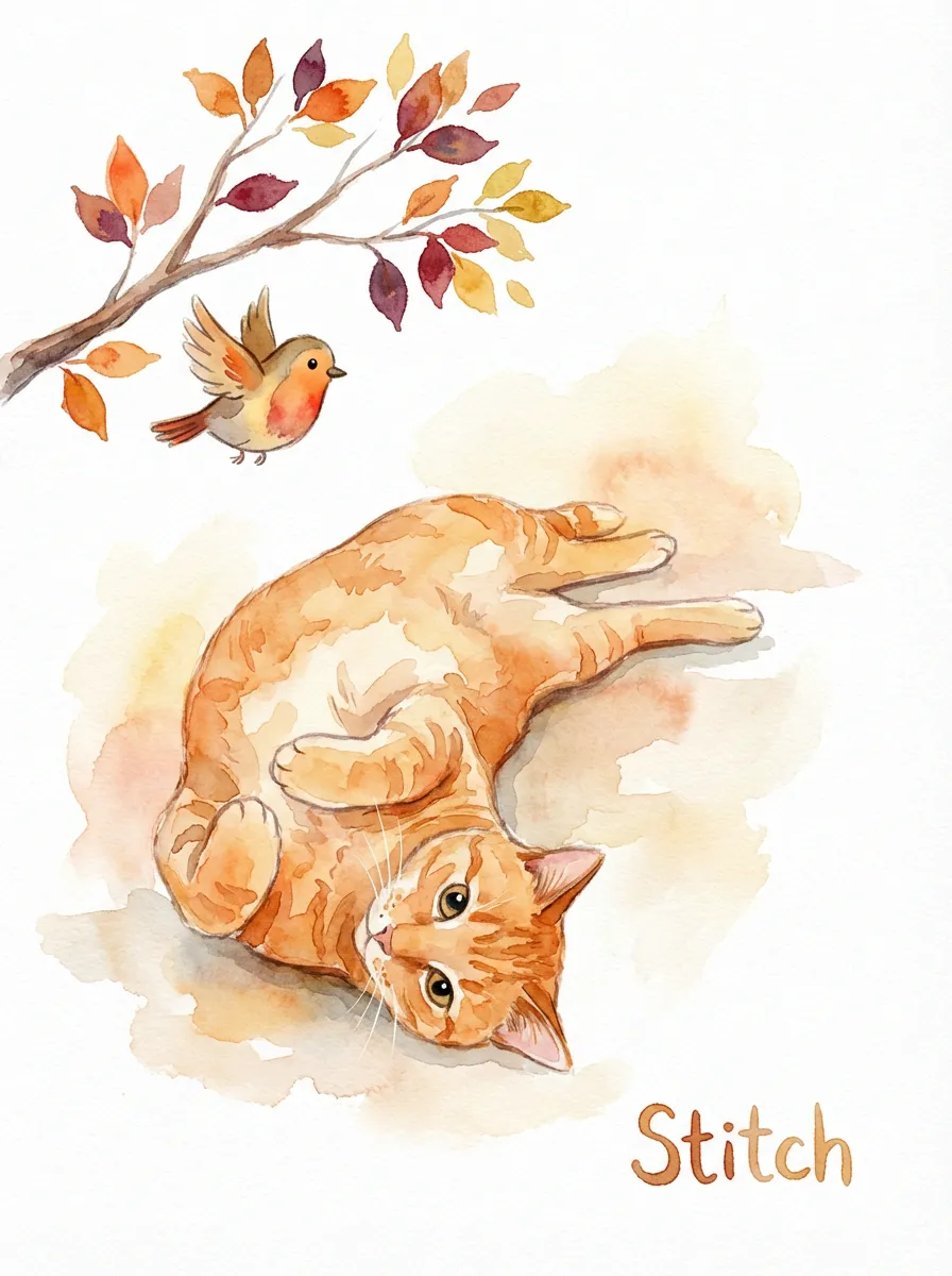 Stitch's Autumn Reverie