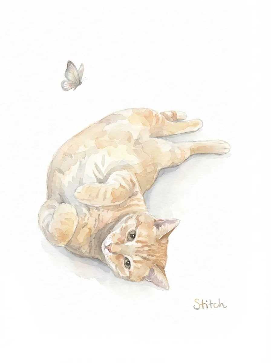 Stitch's Ephemeral Visitor