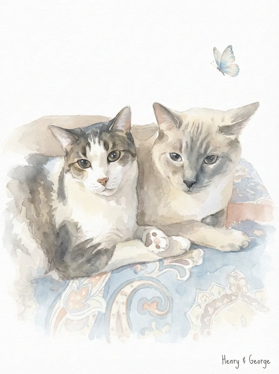 The Repose of Henry and George