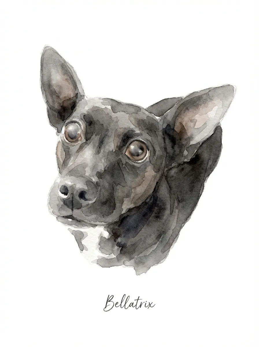 The Soulful Gaze of Bellatrix