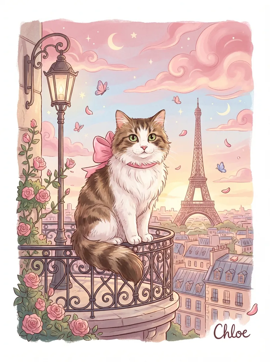 Chloe's Parisian Reverie