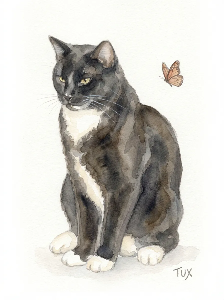 The Contemplation of Tux