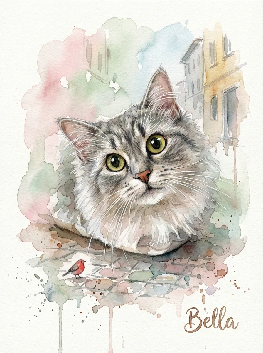 Bella's Emerald Gaze