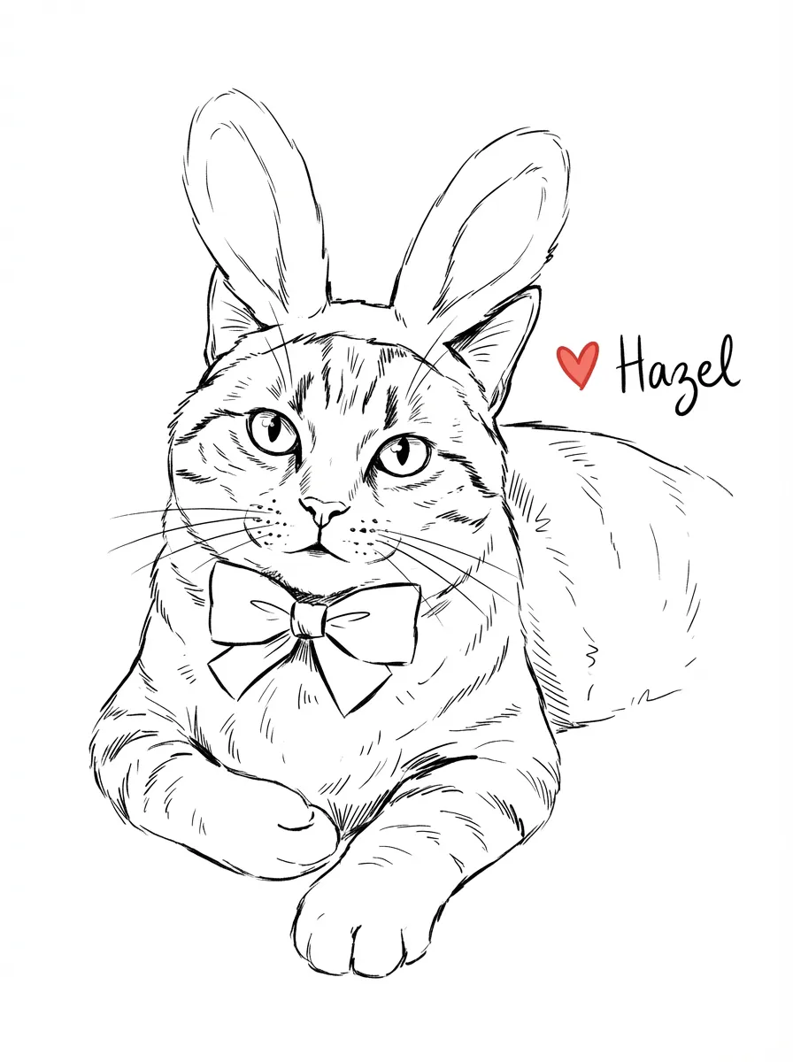 A Whimsical Portrait of Hazel