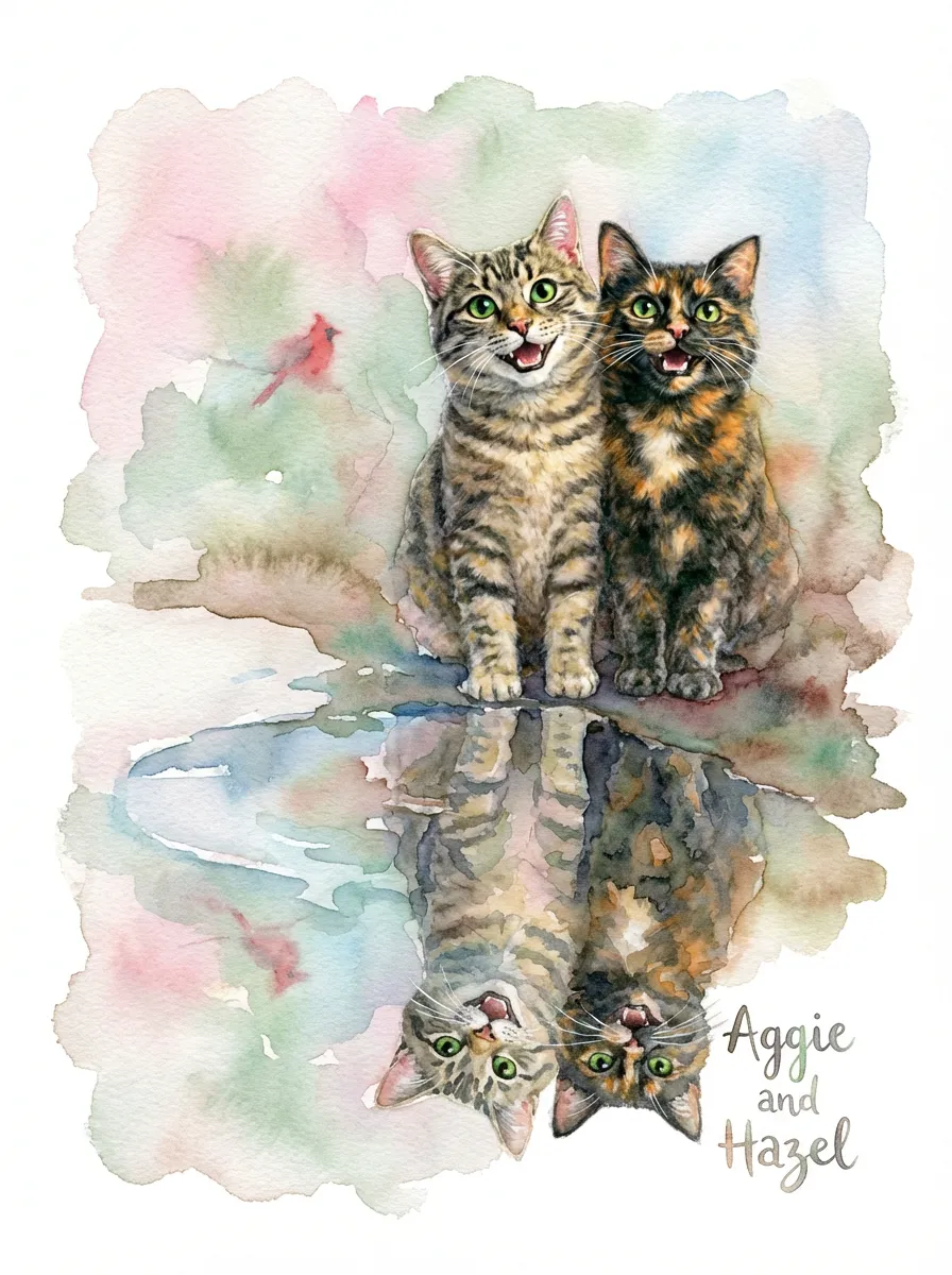 Aggie and Hazel, Spring Reverie