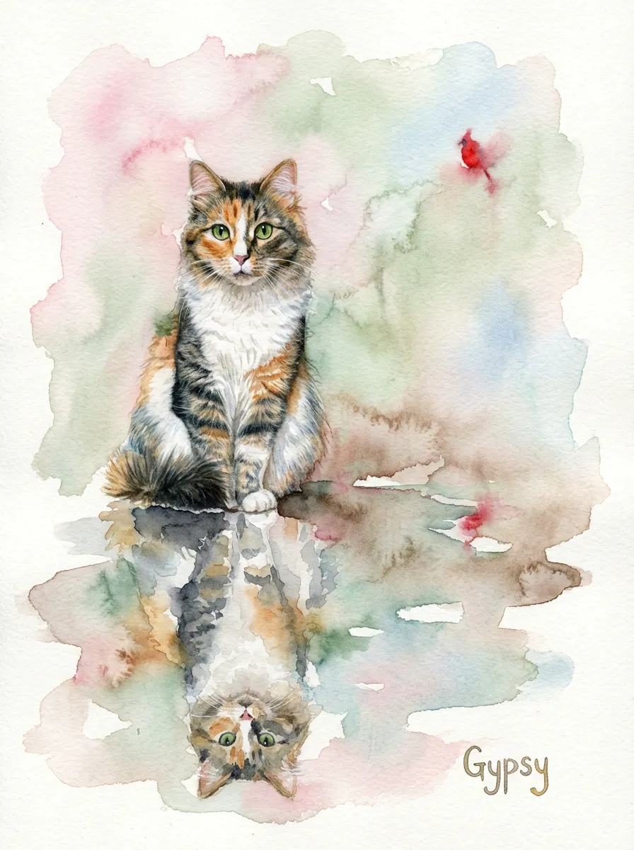 Gypsy's Waterside Gaze