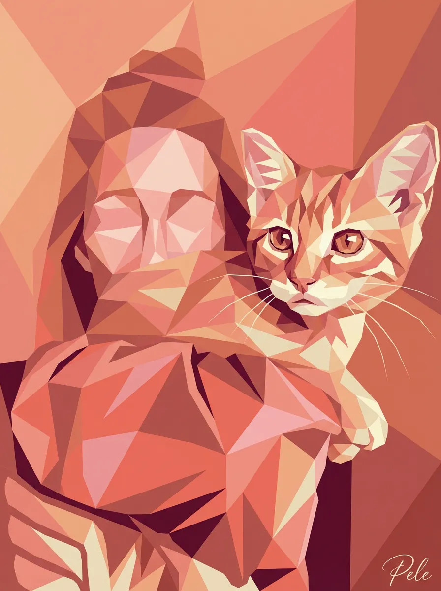 Pele in Warm Embrace