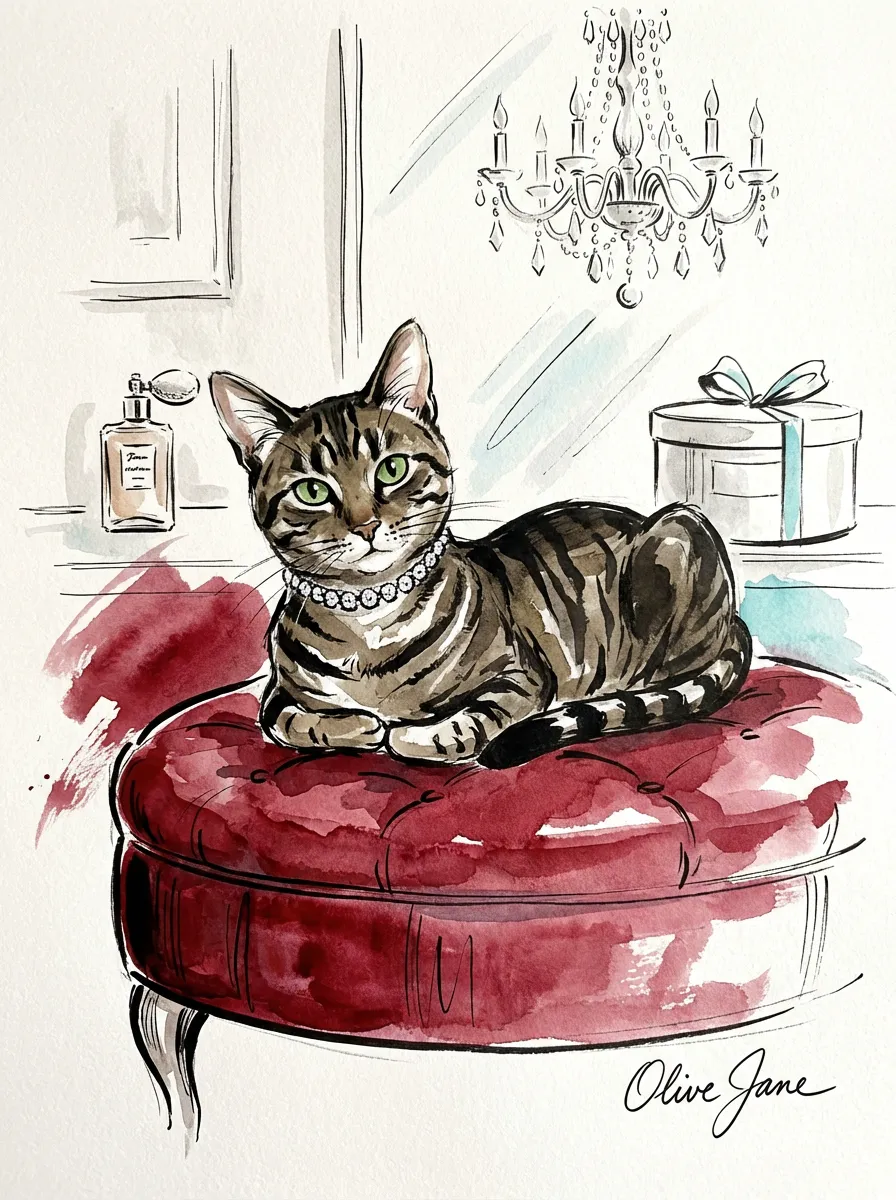 Artwork of Olive Jane