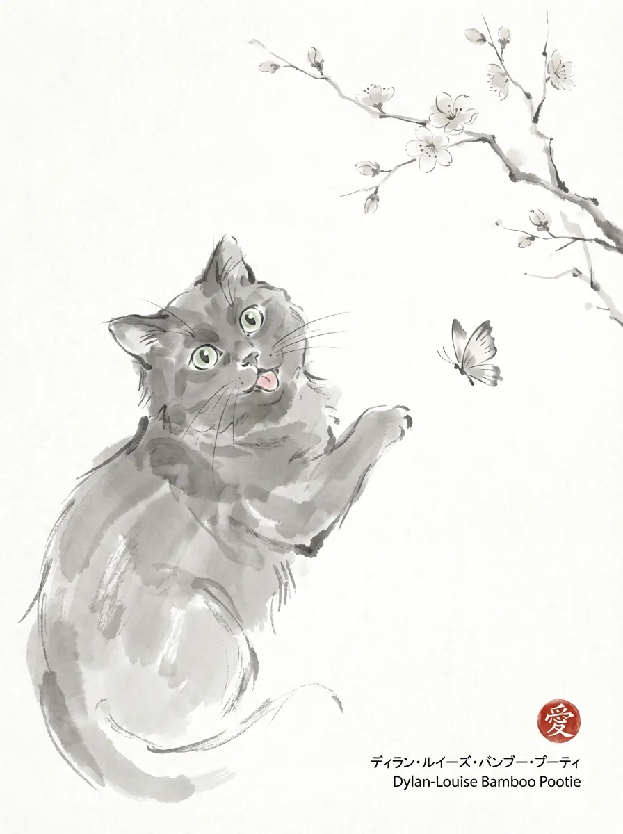 Artwork of Dylan-Louise Bamboo Pootie