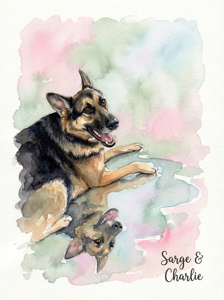 Sarge and Charlie, A Gentle Reverie