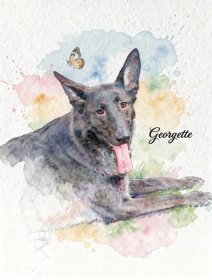Artwork of Georgette