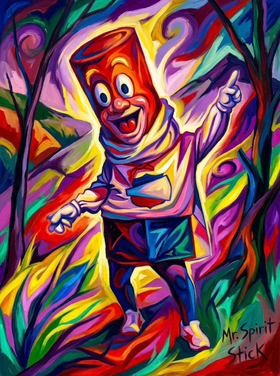 Artwork of Mr. Spirit Stick