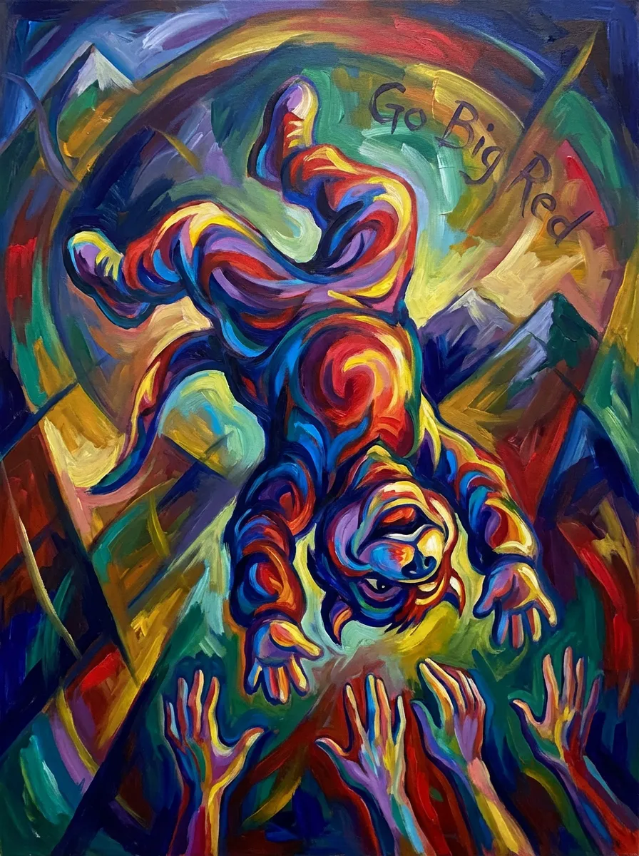 Artwork of Go Big Red