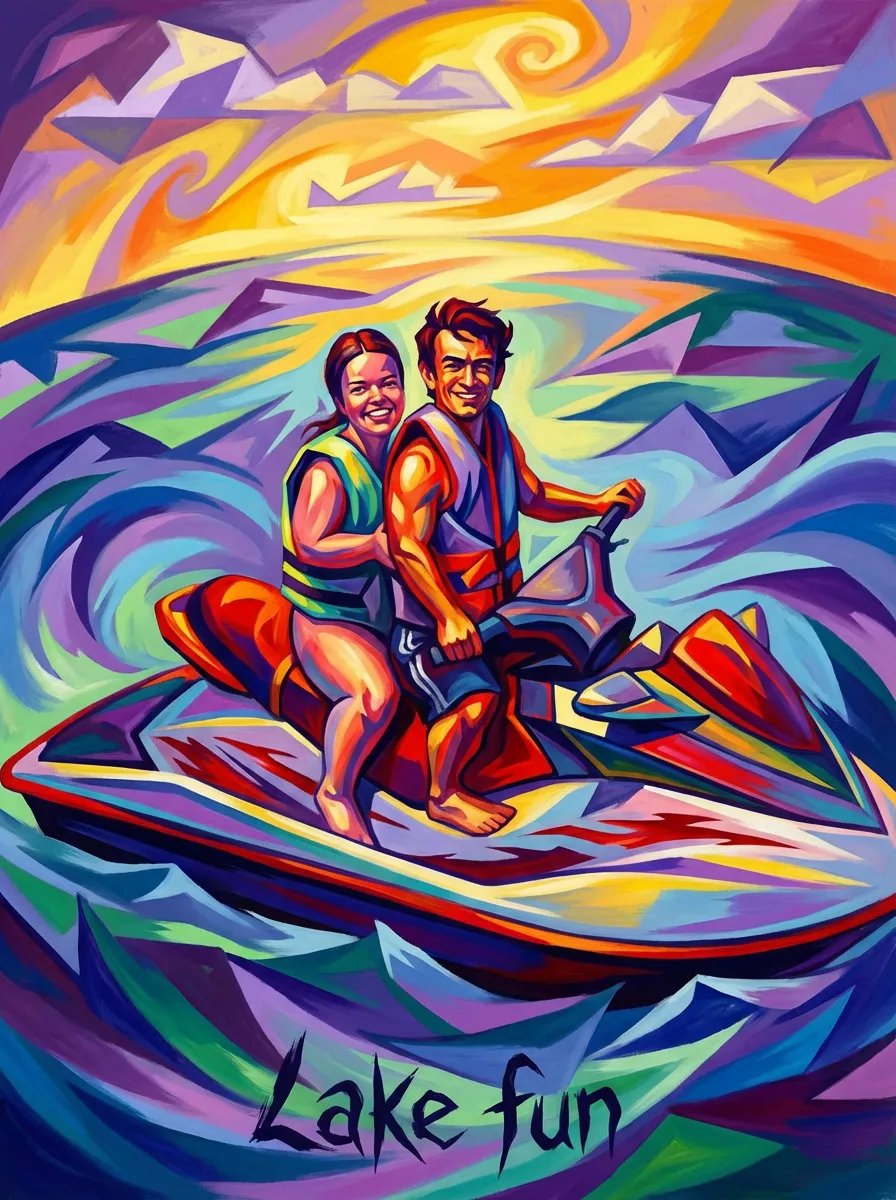 Artwork of Lake fun
