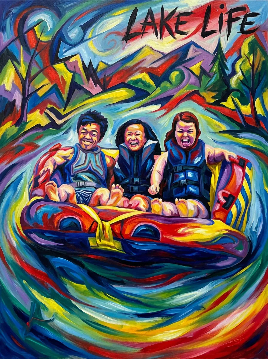 Artwork of Lake life