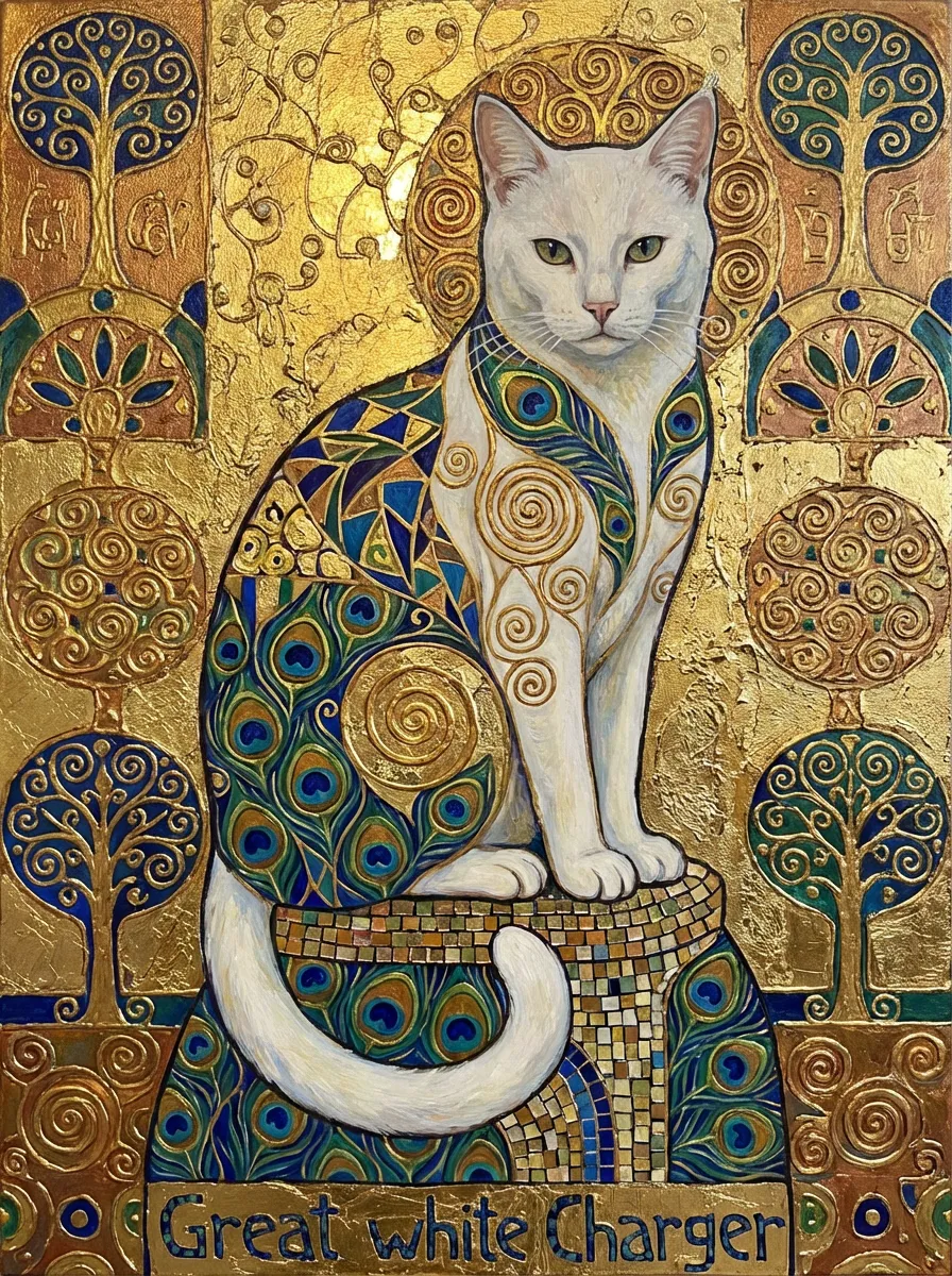 Artwork of Great white Charger