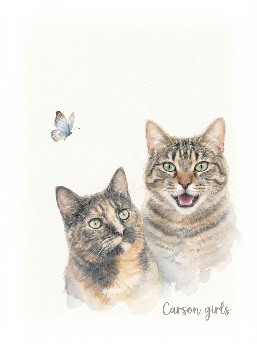 Artwork of Carson girls