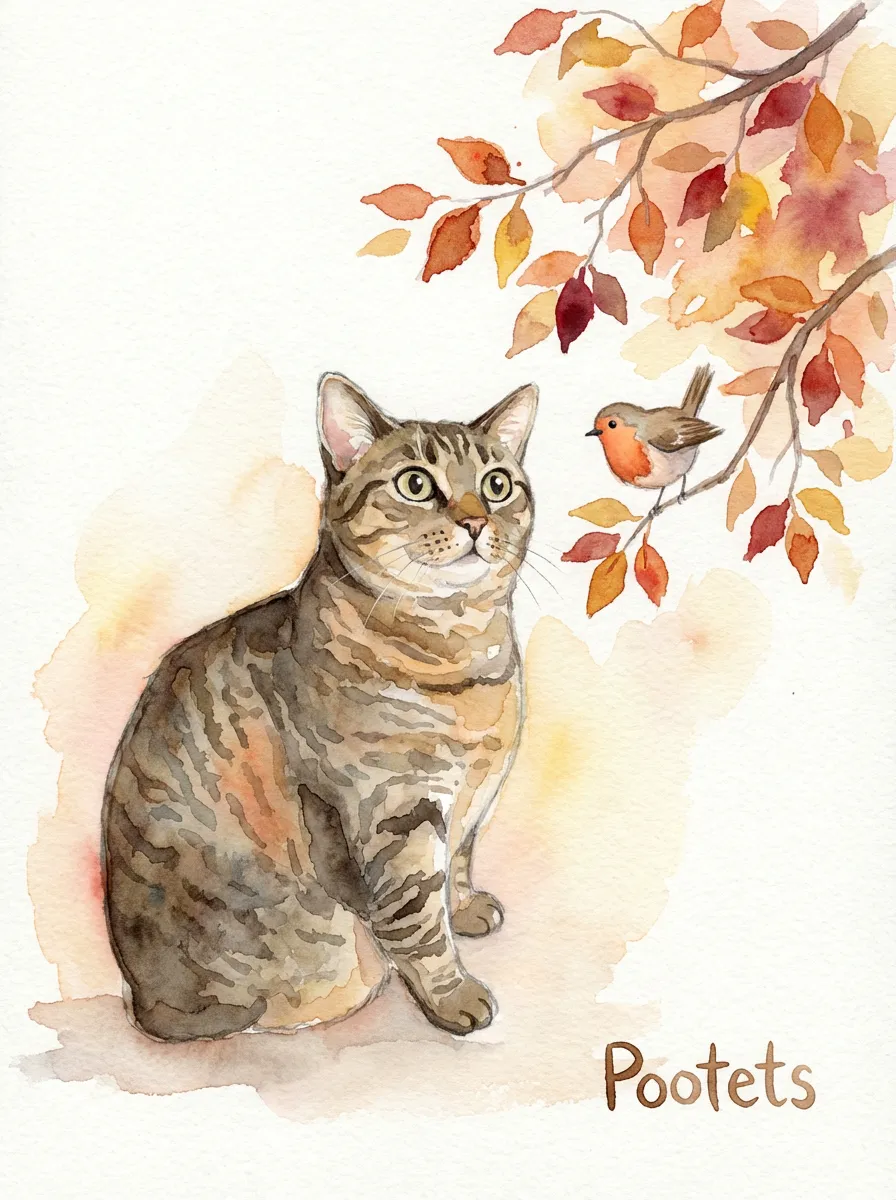 Pootets' Autumn Gaze