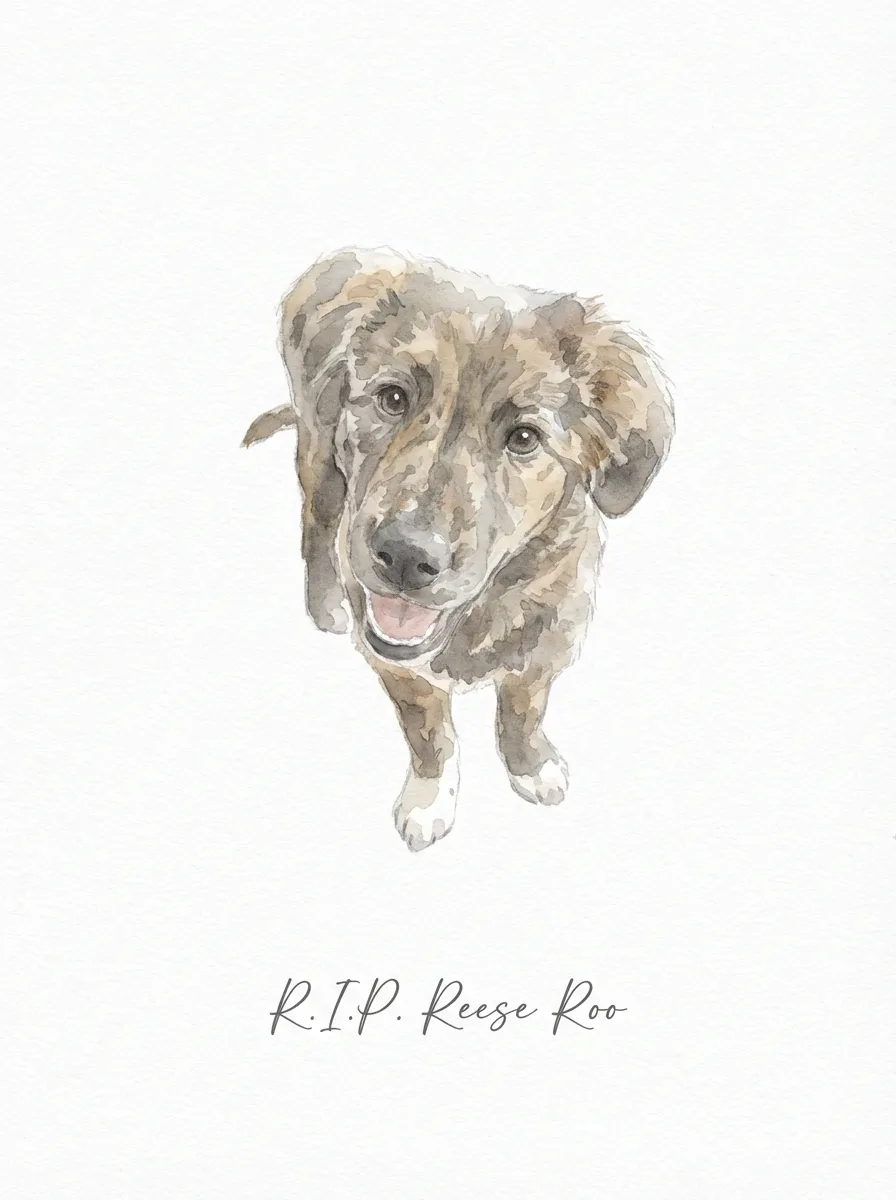 Artwork of R.I.P. Reese Roo