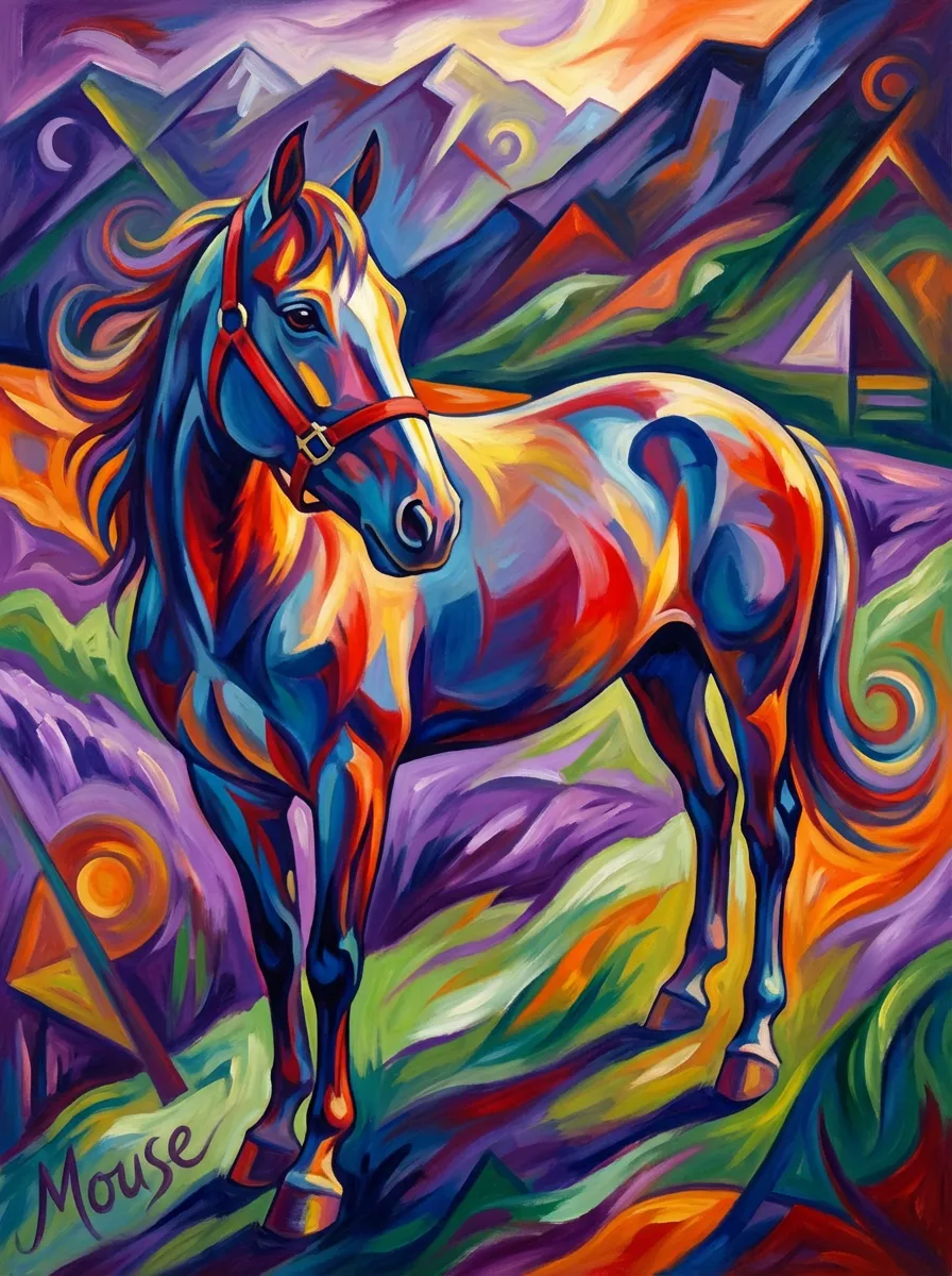 Mouse in Chromatic Splendor