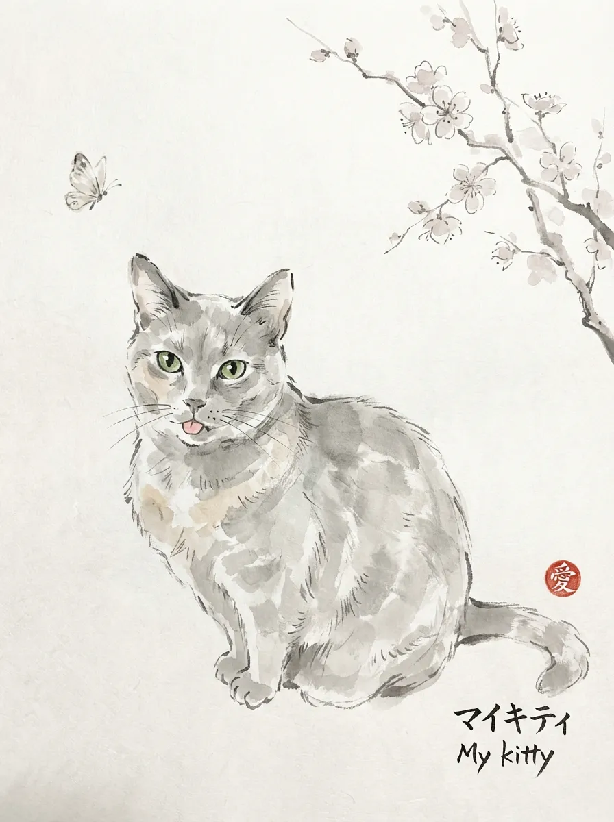 Artwork of My kitty