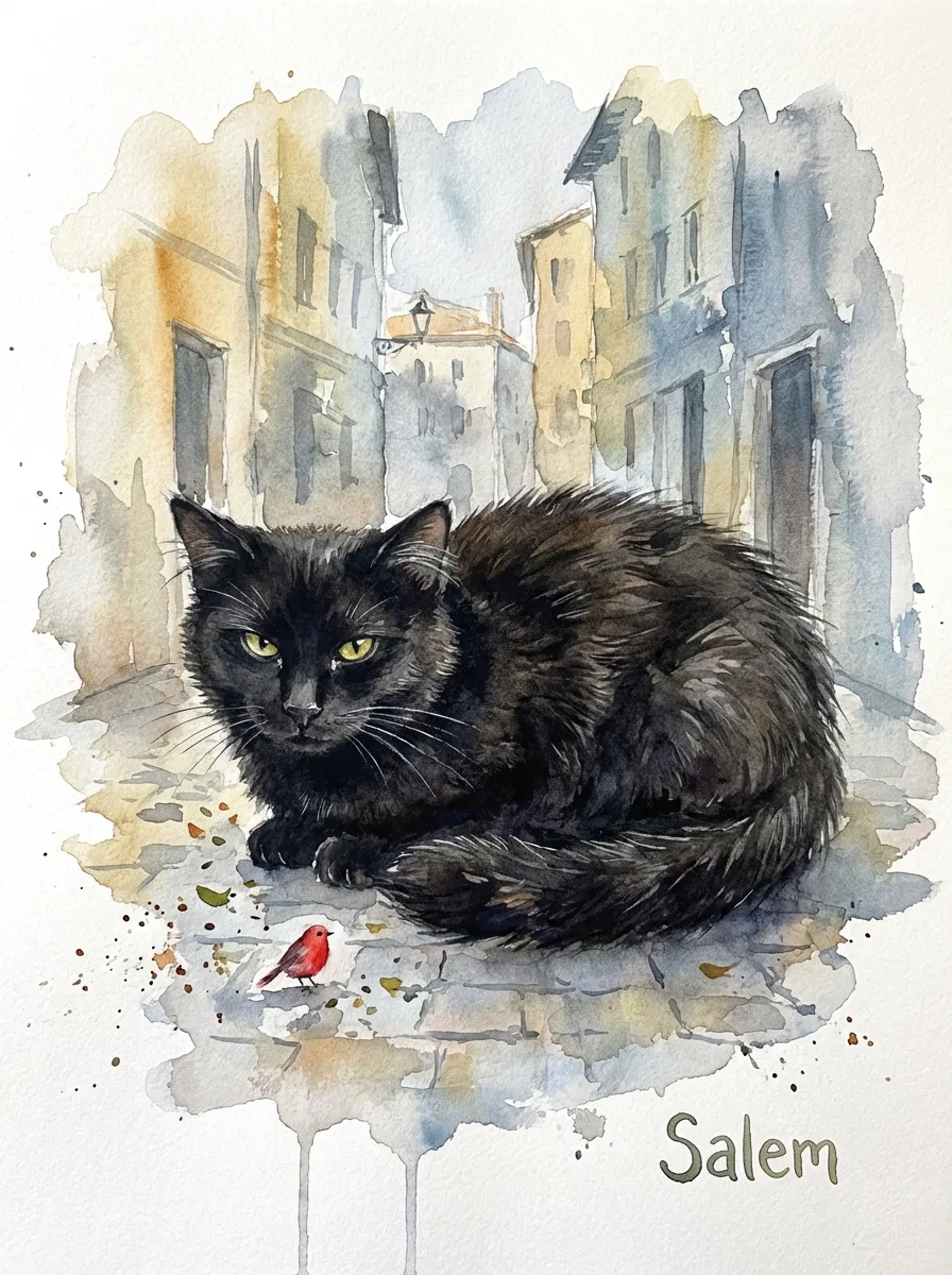 Artwork of Salem