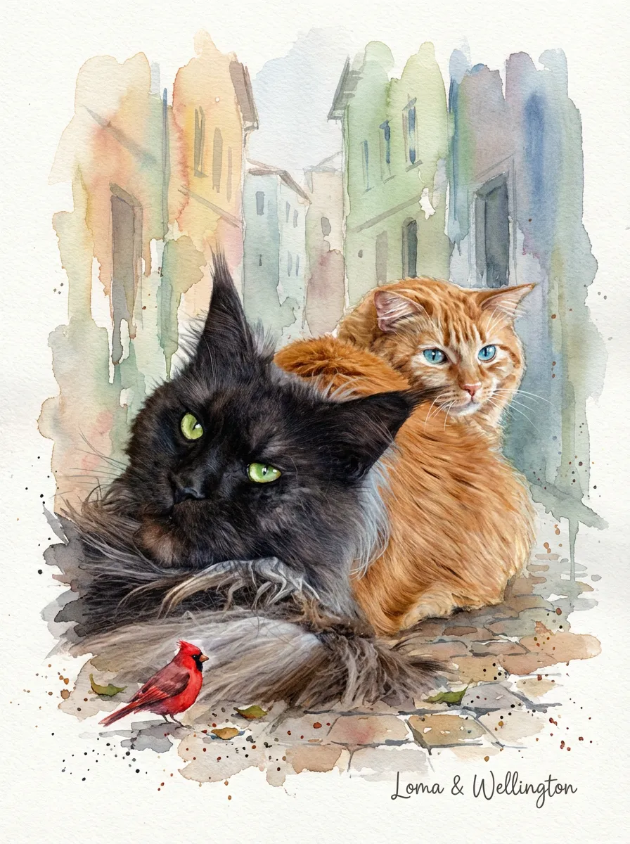 Artwork of Loma & Wellington