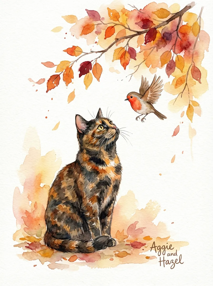 Artwork of Aggie and Hazel