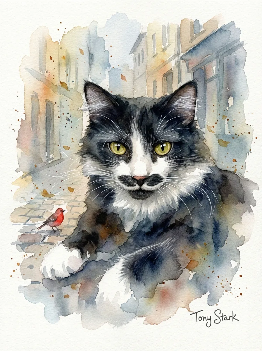 Artwork of Tony Stark