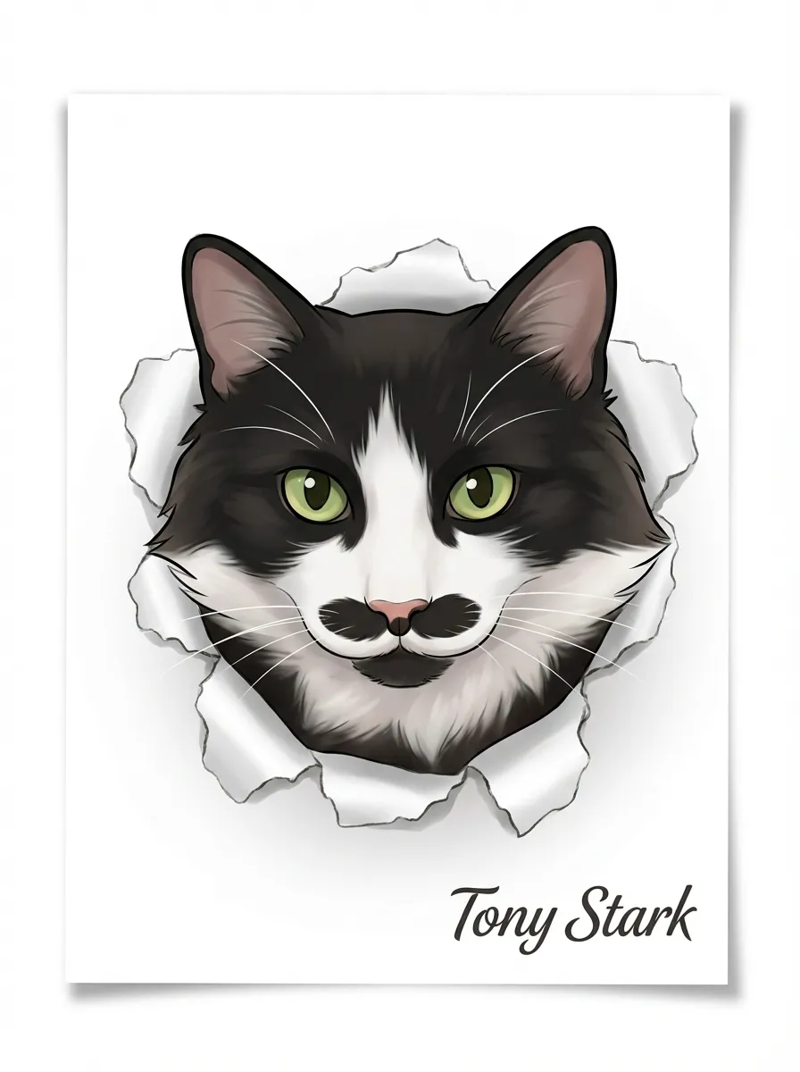 Artwork of Tony Stark