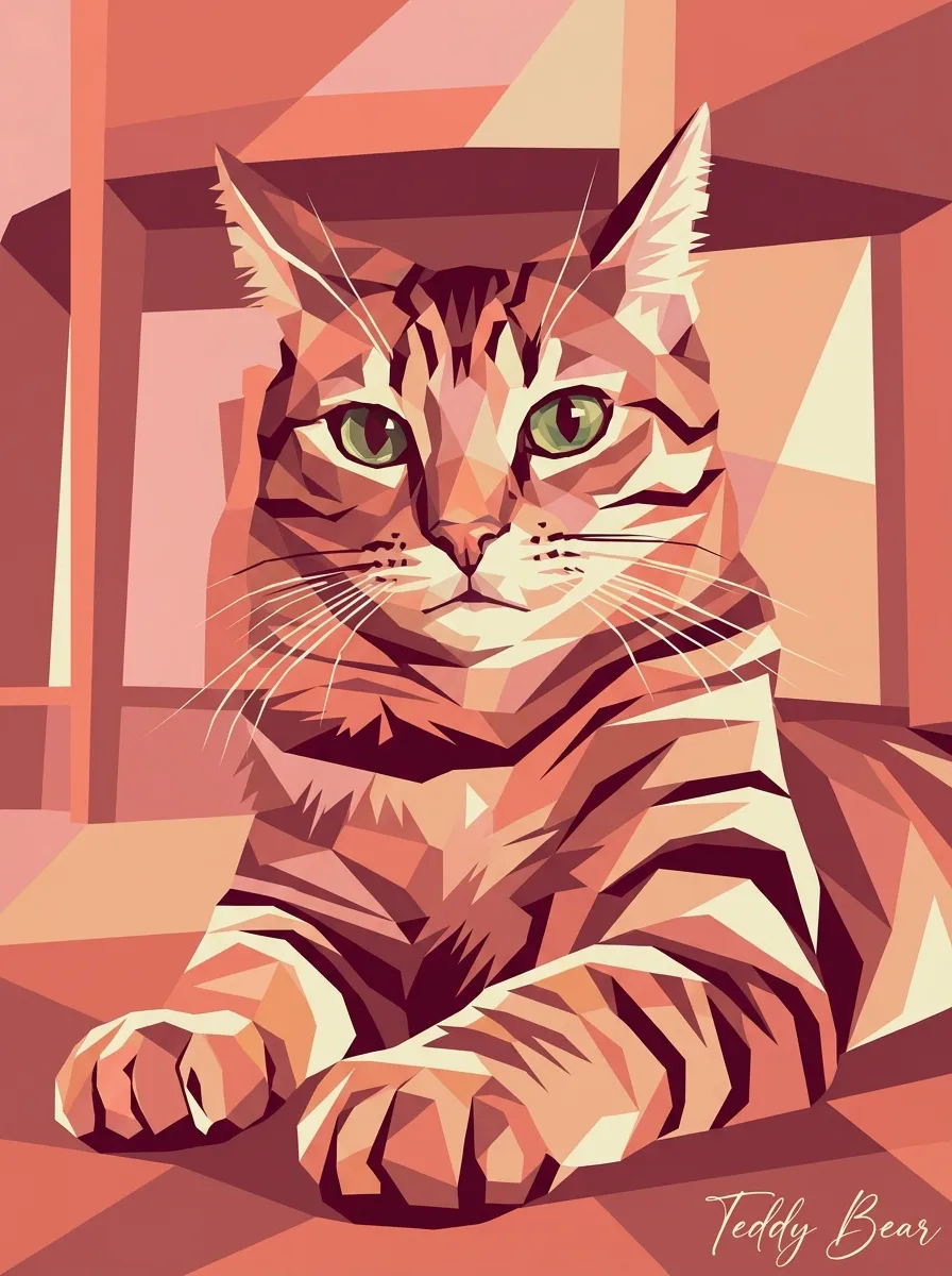 Teddy Bear's Emerald Gaze