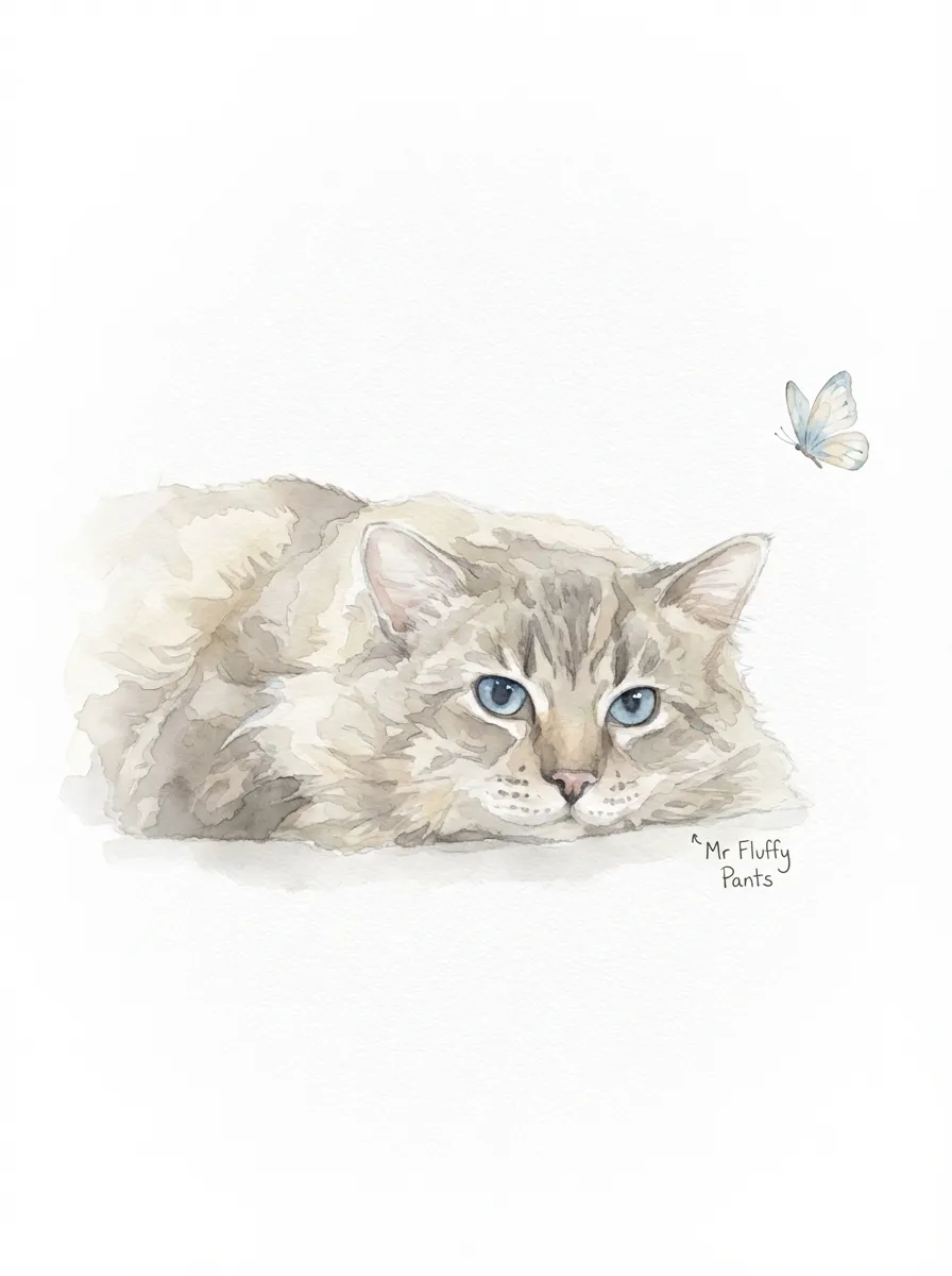 Artwork of Mr Fluffy Pants