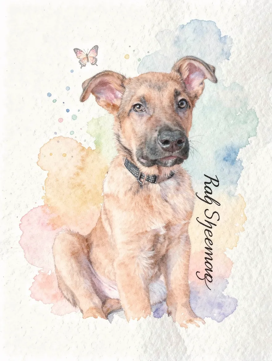 Artwork of Baby Sherman