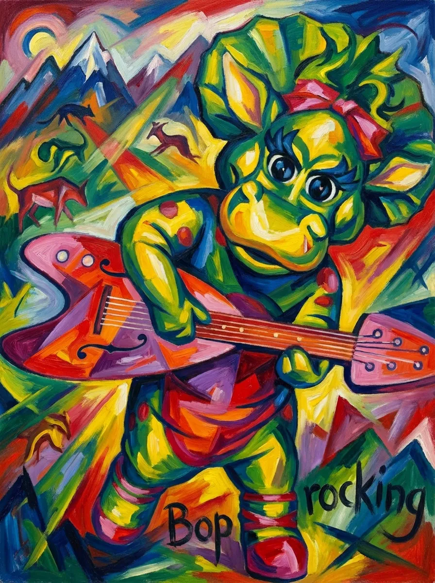 Artwork of Bop rocking