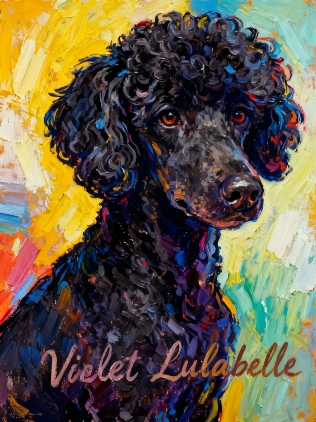 Artwork of Violet Lulabelle
