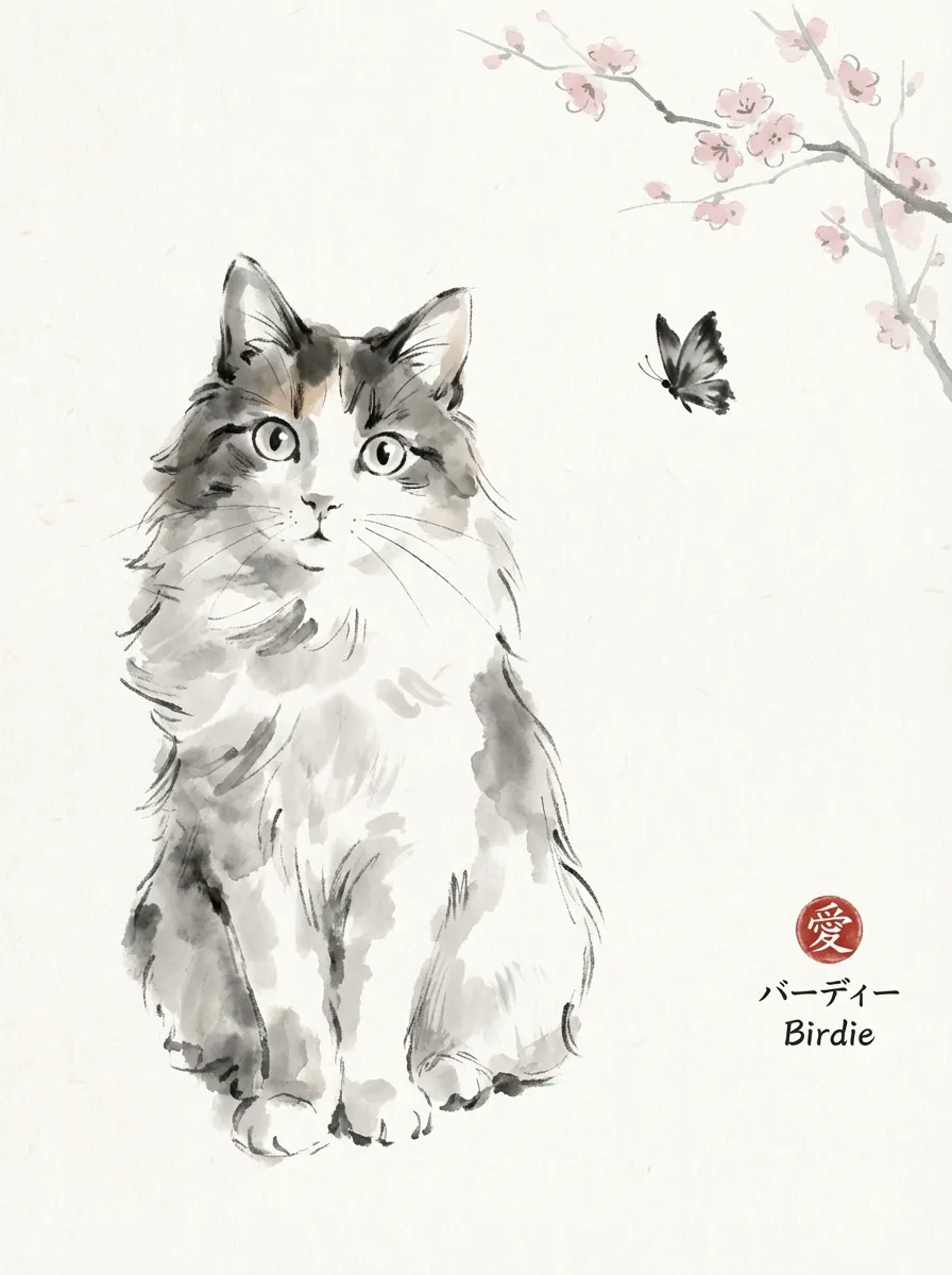 Birdie's Blossom Gaze