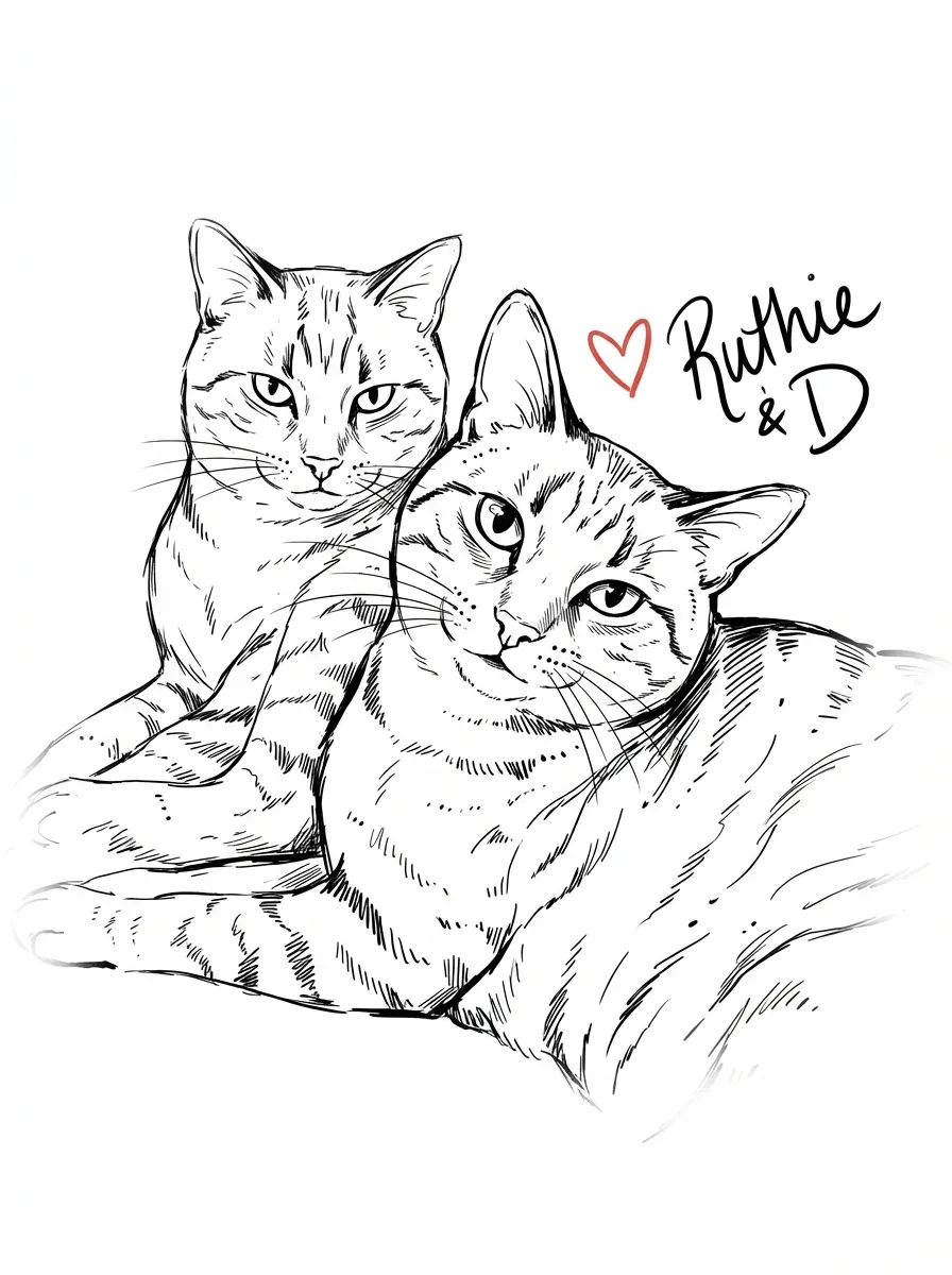Artwork of Ruthie & D