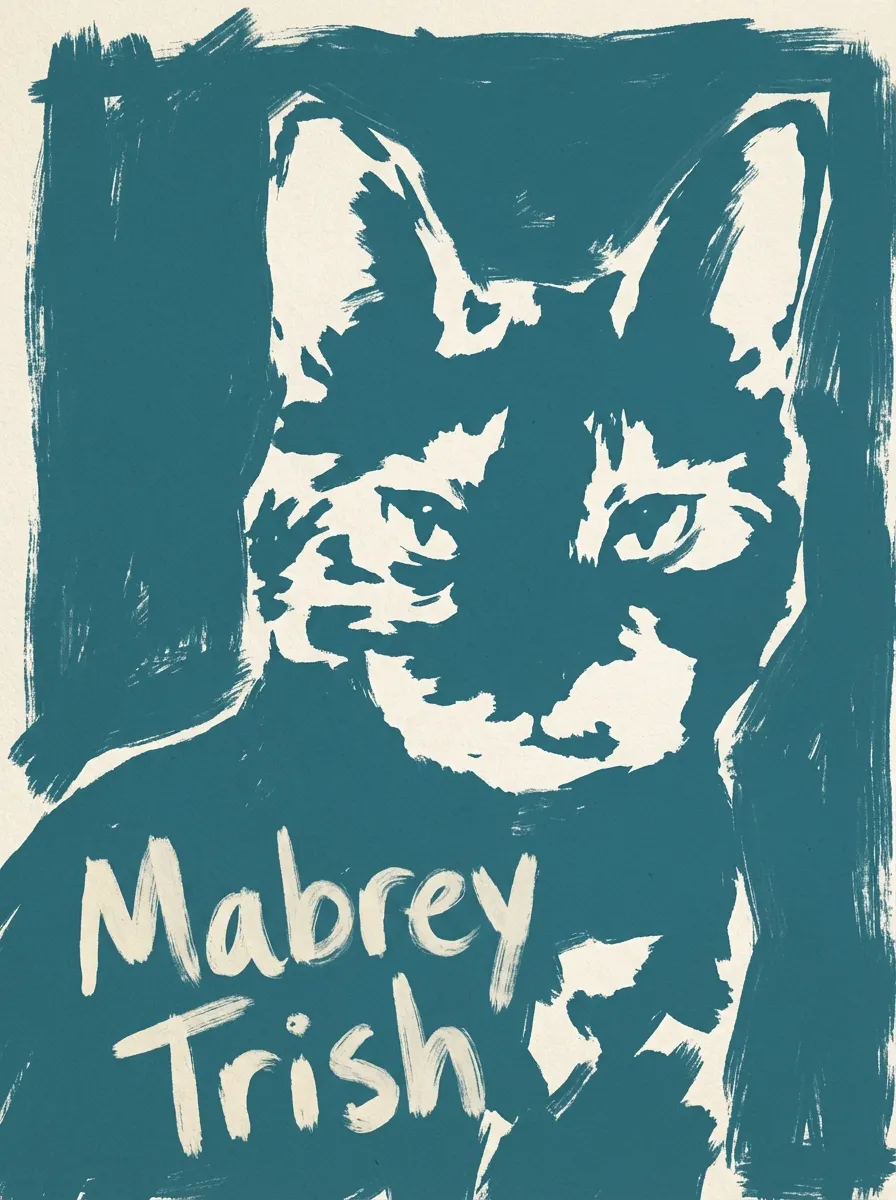 Teal Portrait of Mabrey Trish
