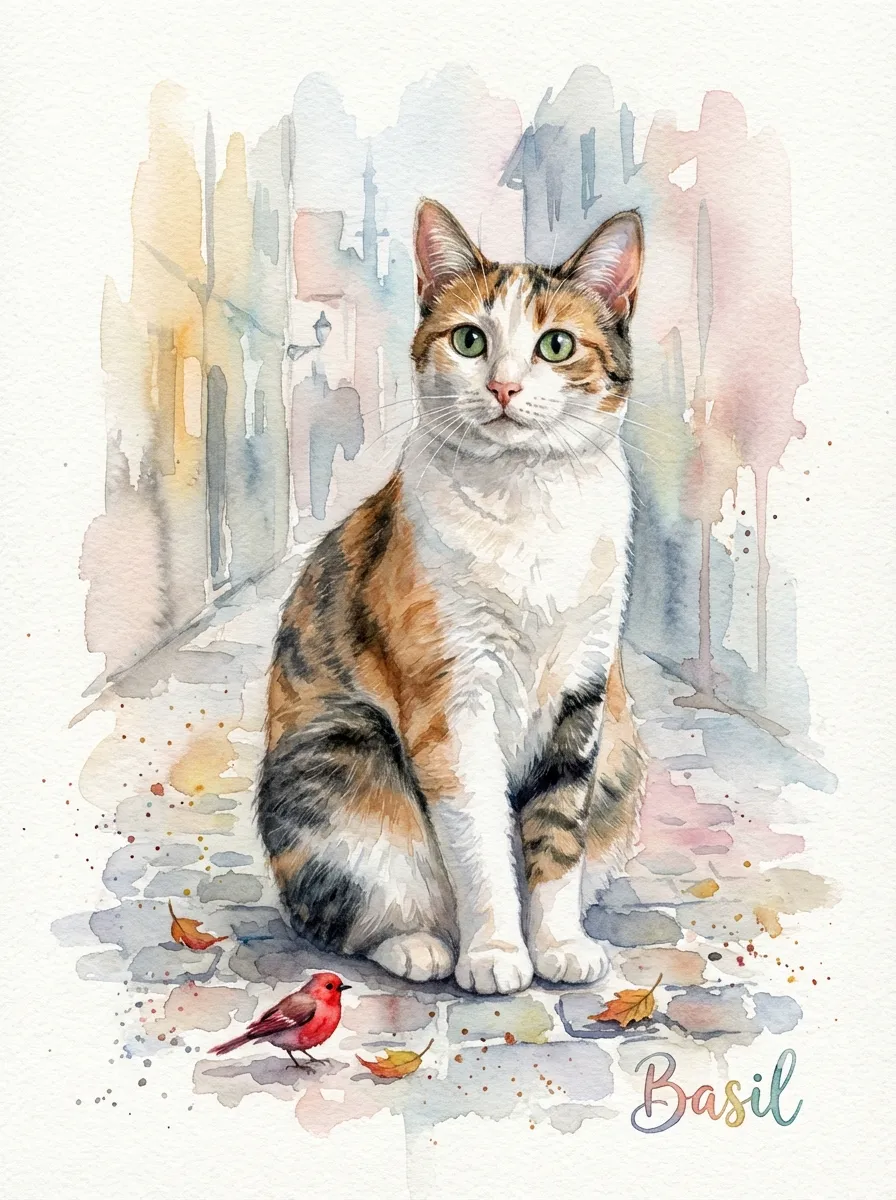 Artwork of Basil