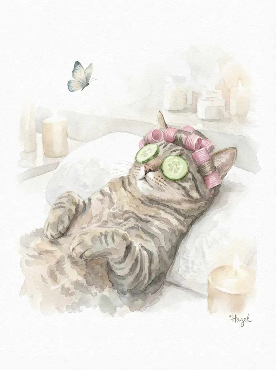 Portrait of Hazel in Repose