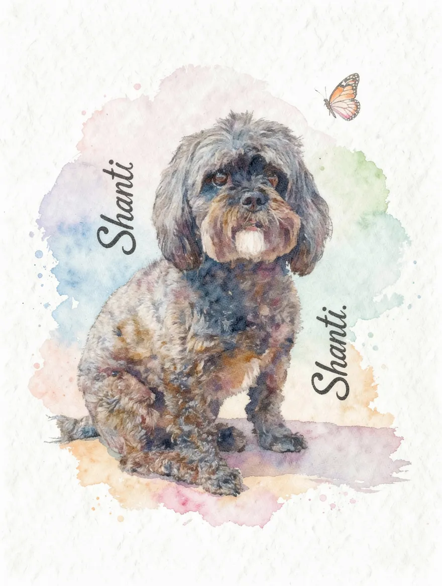 Artwork of Shanti