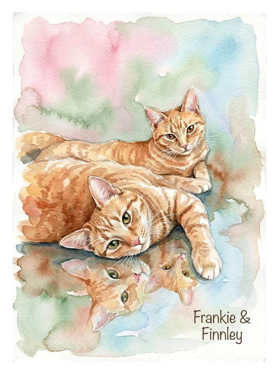 Artwork of Frankie & Finnley