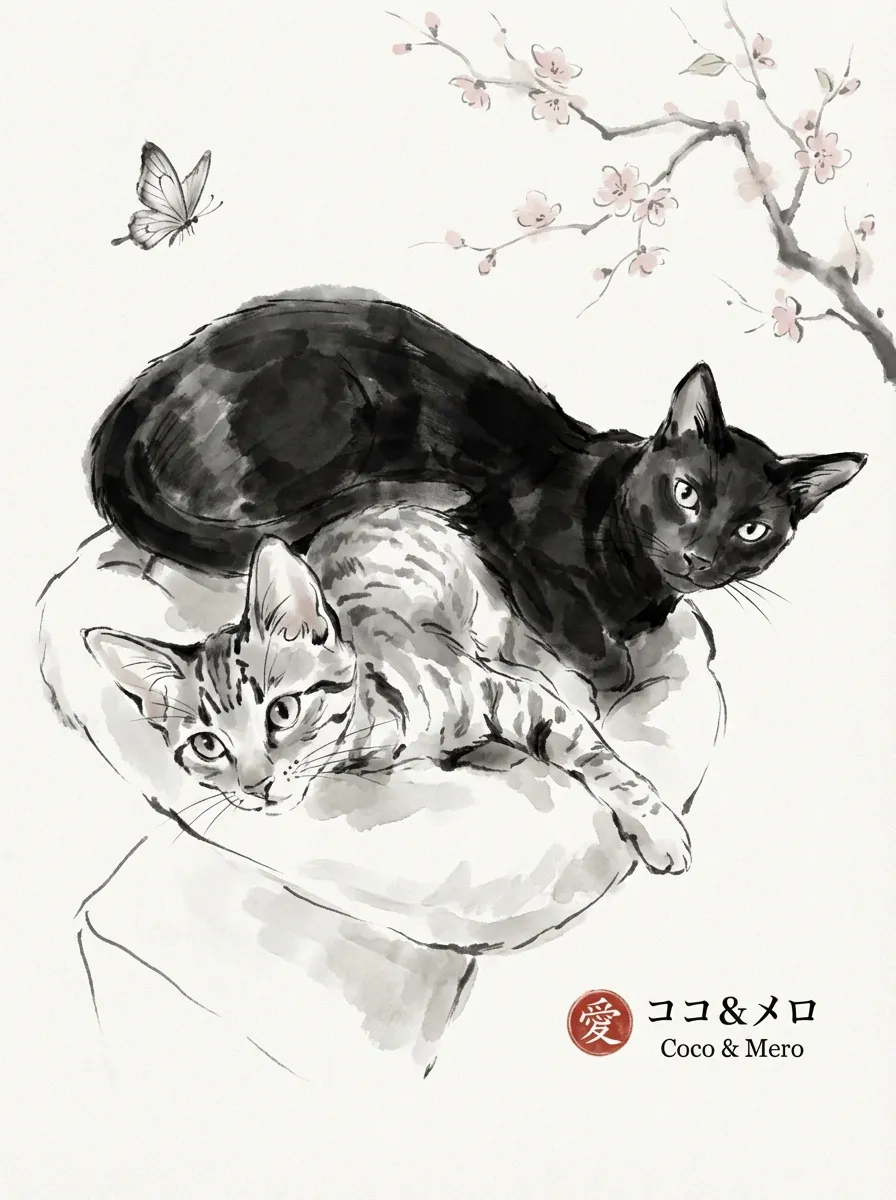 Artwork of Coco & Mero