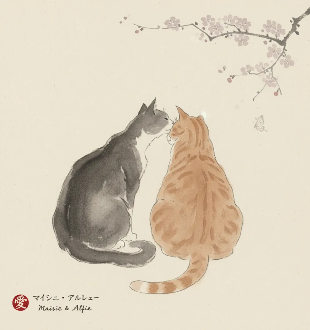 Alfie and Maisie's Spring Reverie