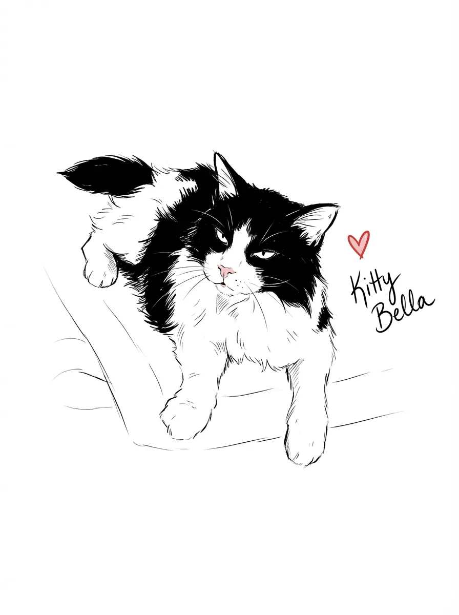 Artwork of Kitty Bella
