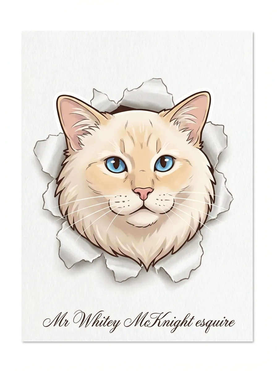 Artwork of Mr Whitey McKnight esquire