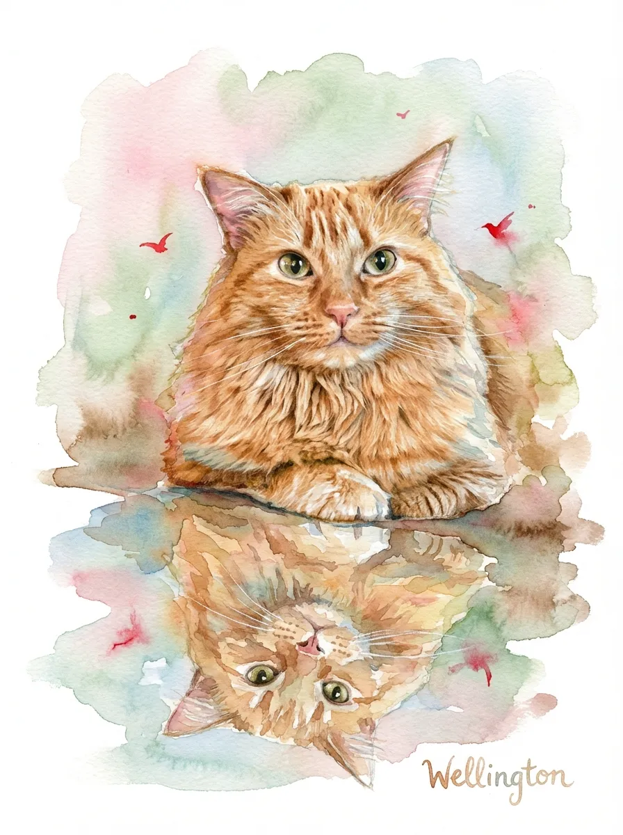 Wellington's Serene Reflection