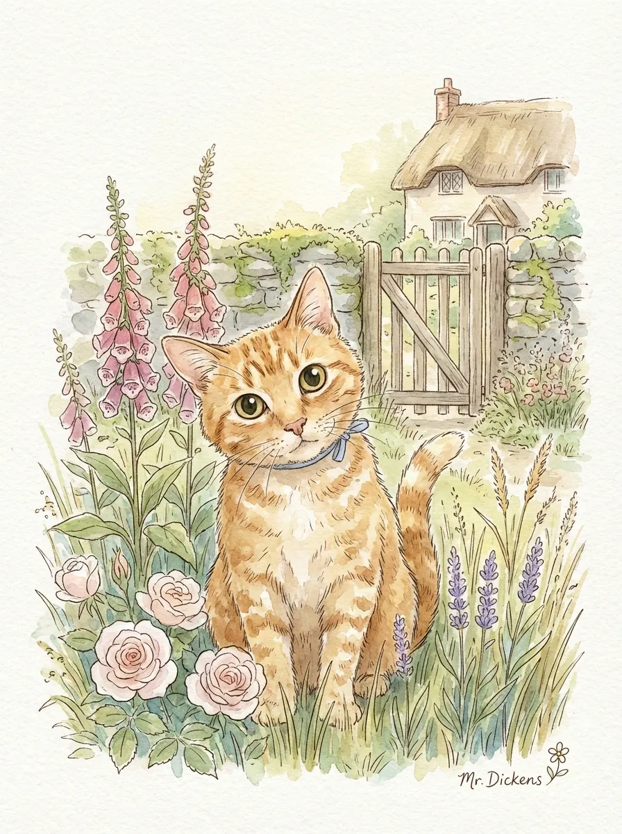 Artwork of Mr. Dickens